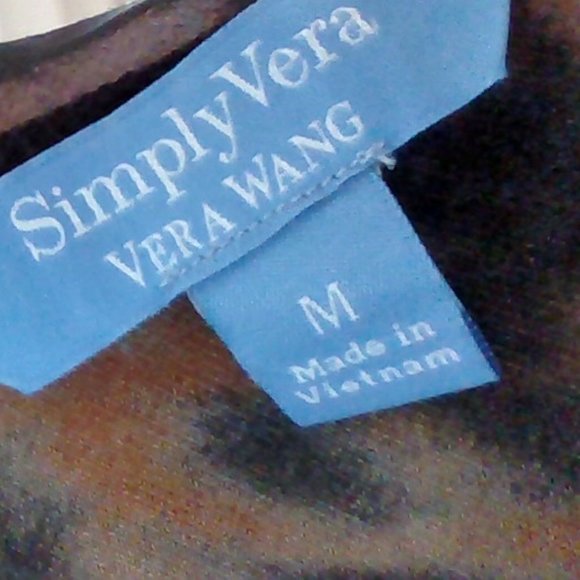 Brand New Simply Vera Vera Wang Sleeveless Mini Dress - Picture 12 of 15